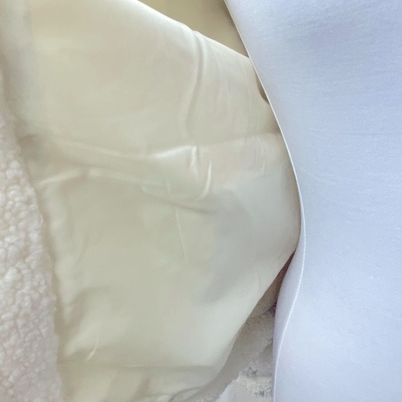 New with tags! Ivory Gap Fit Sherpa Hooded Coat XL - Picture 7 of 8